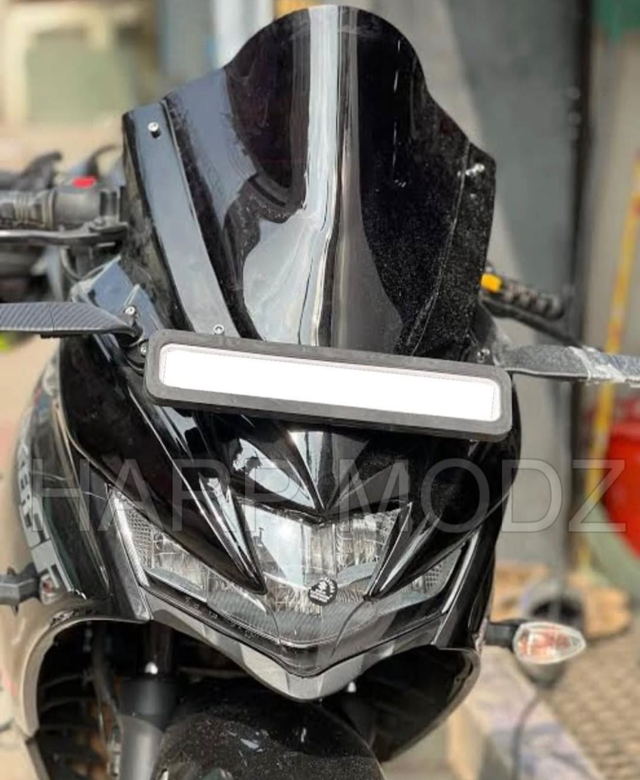 SUZUKI GIXXER SF 150 250 TALL MASK 3.0 (HEADLIGHT OPEN)