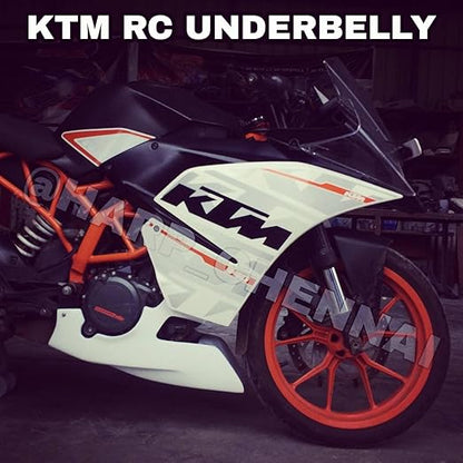 KTM  RC 125/200/250/390 UNDERBELLY 1.0 (UPTO 2022 MODEL)