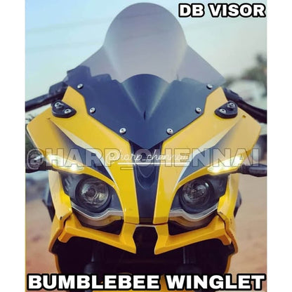 BAJAJ PULSAR RS 200 BUMBLE BEE WINGLET