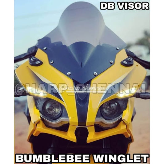 BAJAJ PULSAR RS 200 BUMBLE BEE WINGLET