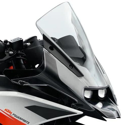 KTM RC 125 200 390 POWERPART VISOR (HEADLIGHT OPEN)