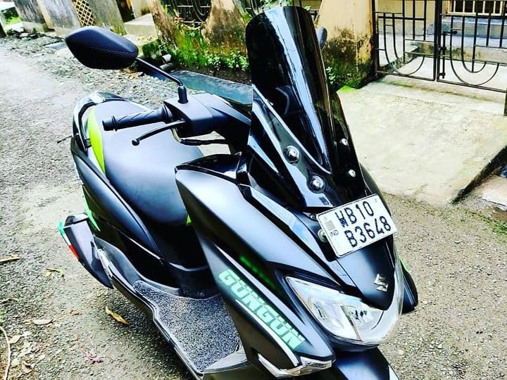 SUZUKI BURGMAN TALL VISOR