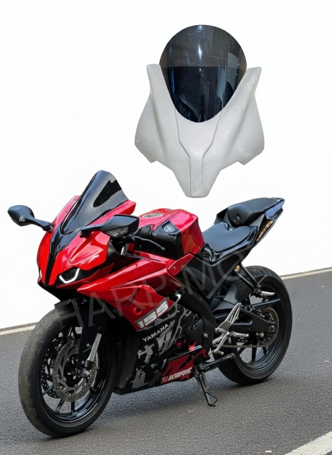 YAMAHA R15 V3 BMW TYPE MASK