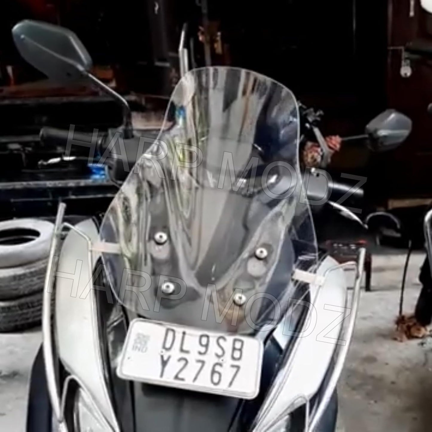 SUZUKI BURGMAN TALL VISOR